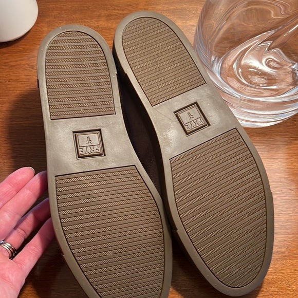 Frye Gemma Slip Shearling Shoes - Picture 8 of 10